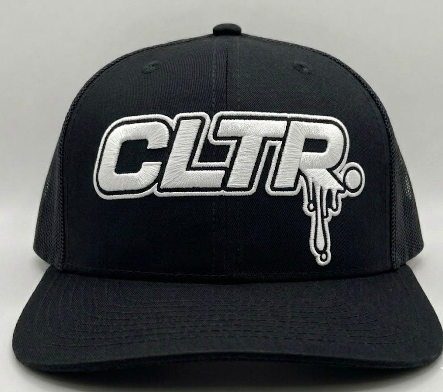 CLTR. Drip Effect Logo