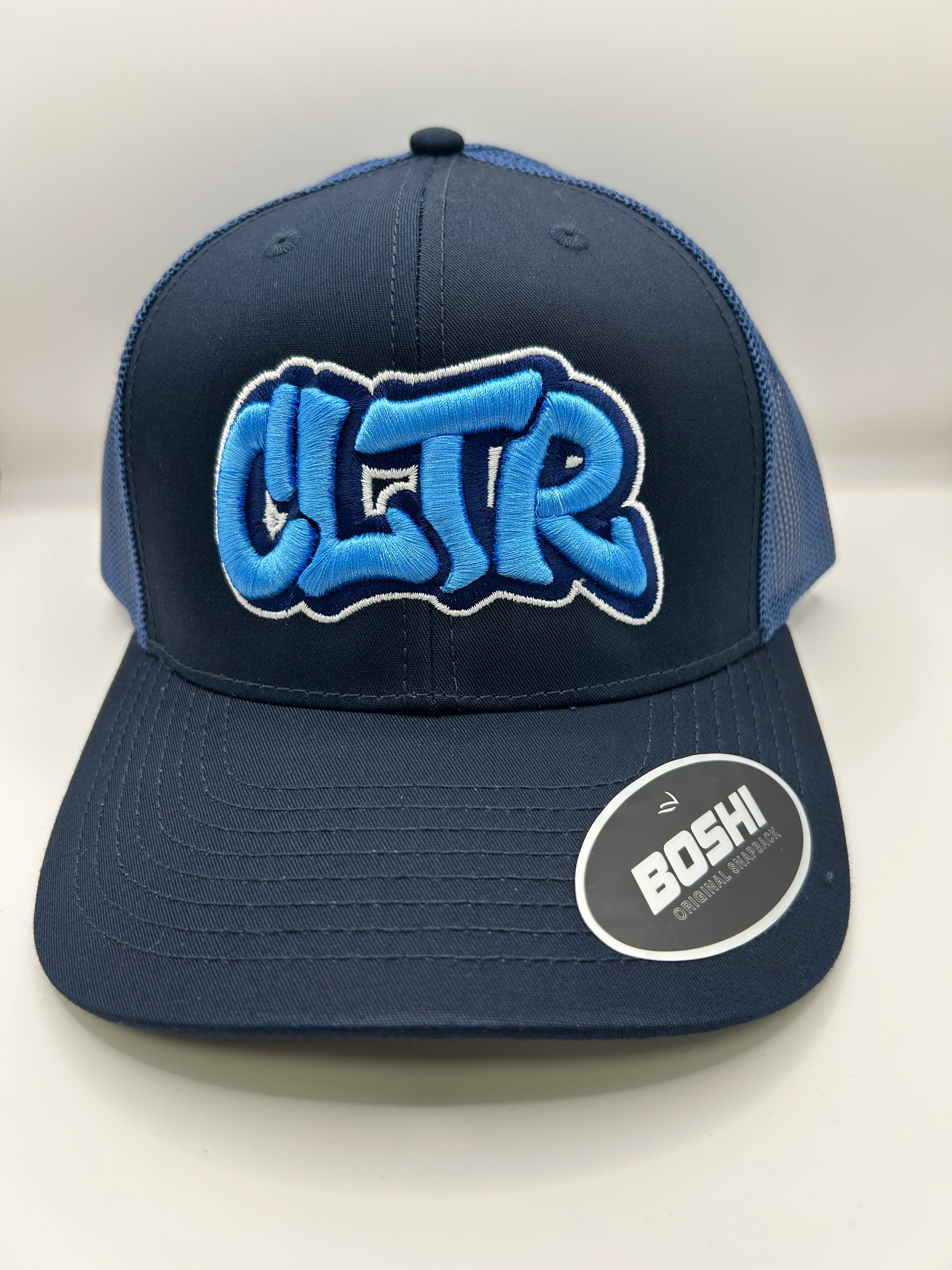 CLTR graffiti logo - NAVY