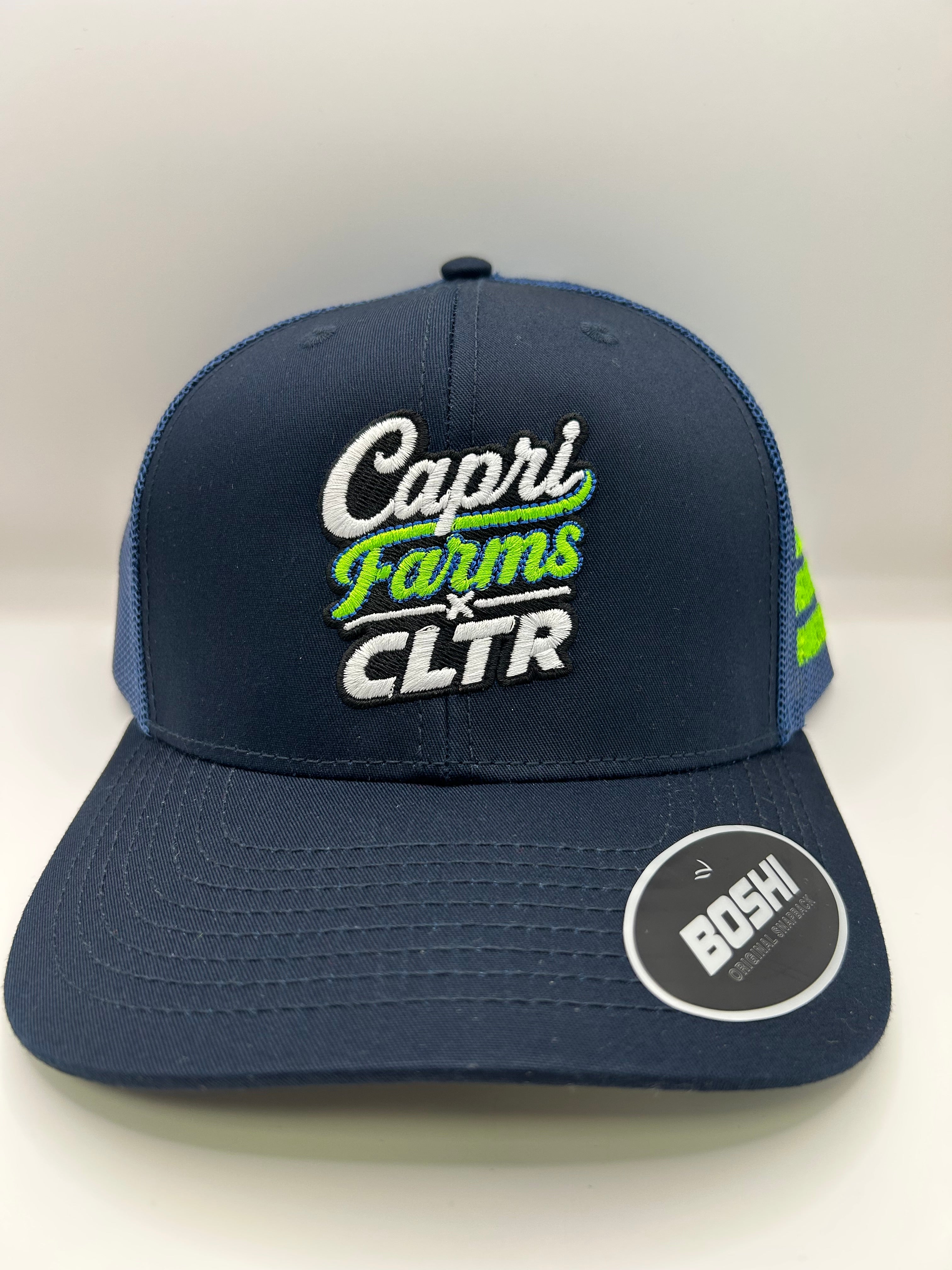 Capri Farms X CLTR. - Signature Cap - NAVY/MULTI