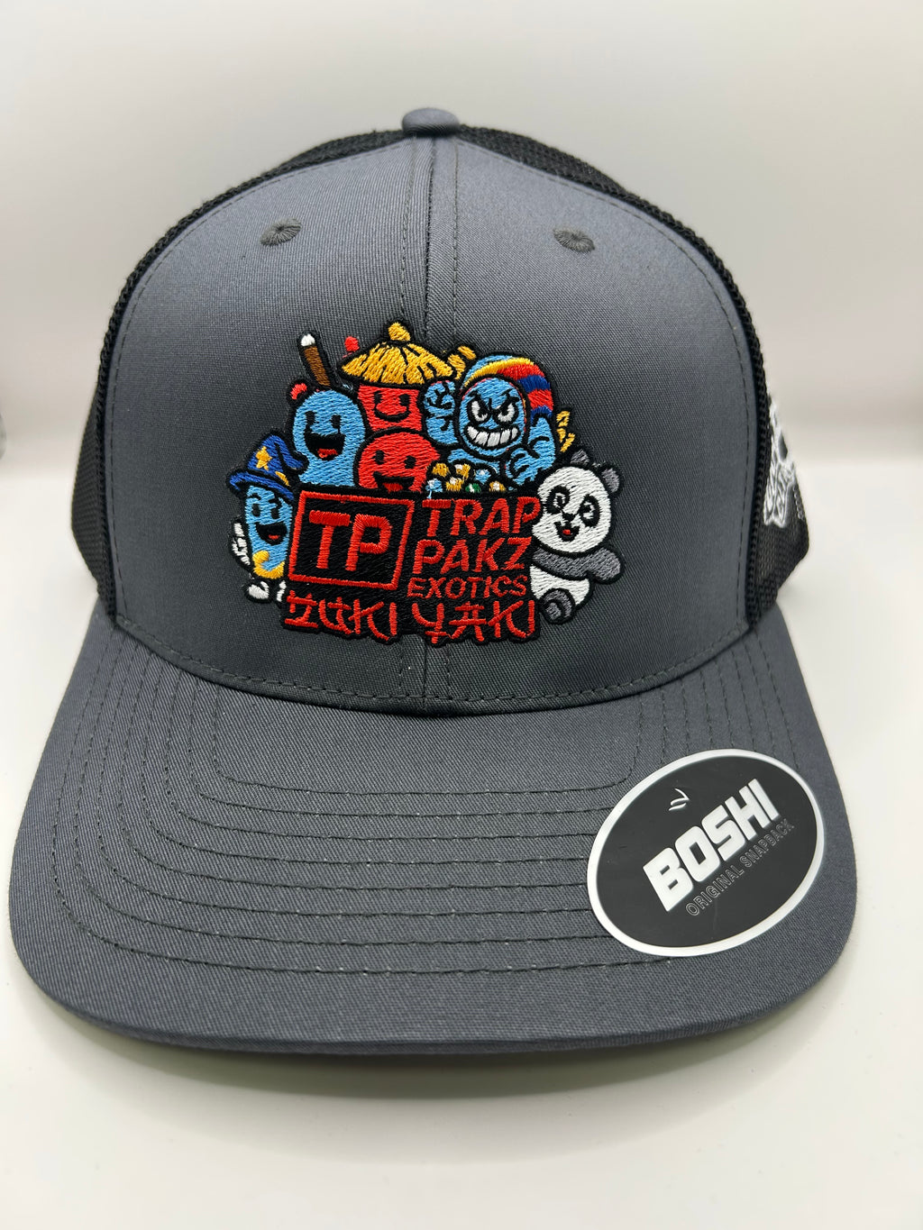 Trap Pakz - Zuki Yaki Edition Cap (Grey/Black)