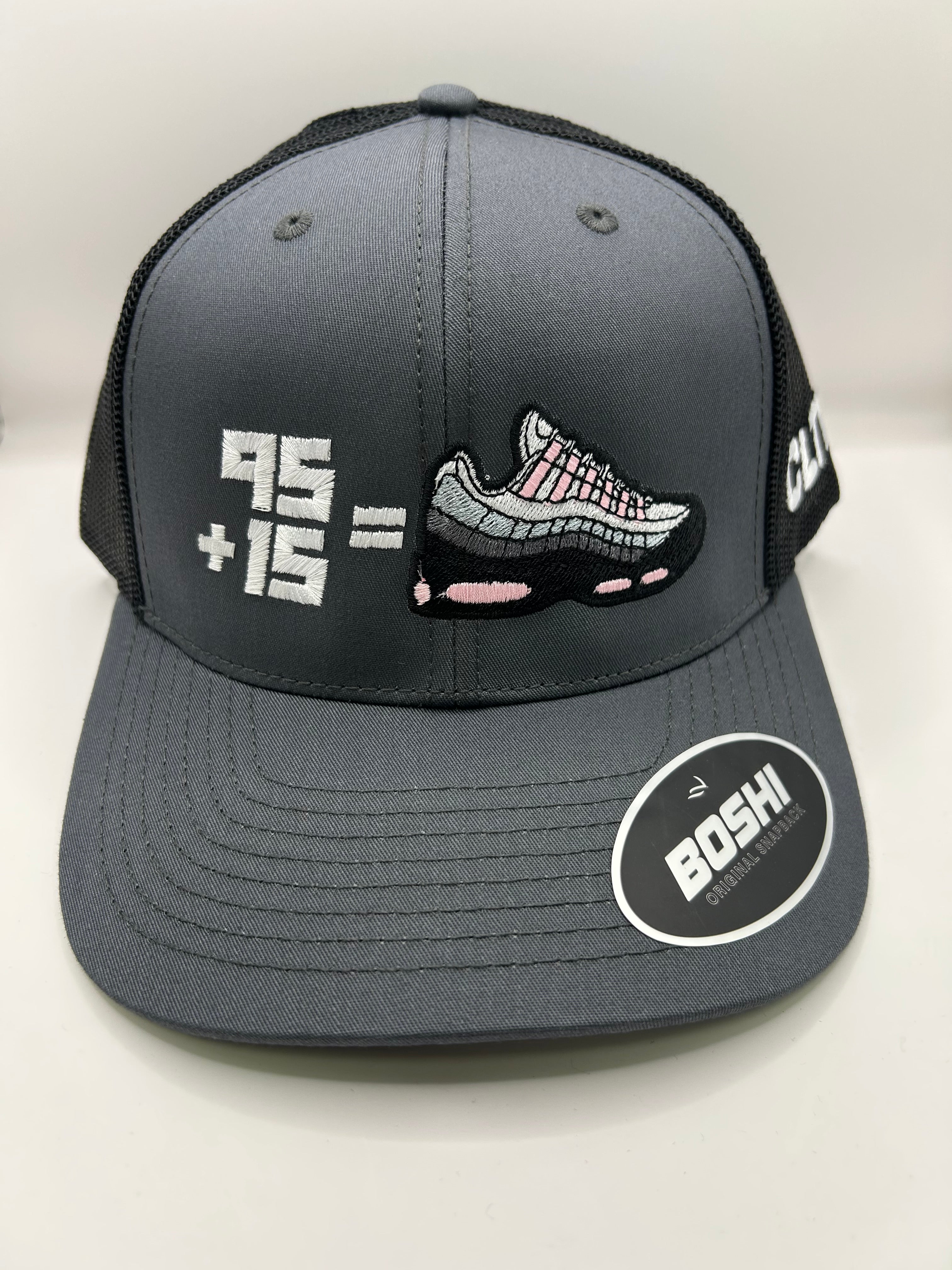 95 + 15 CAP - PINK FOAM - GREY/BLACK