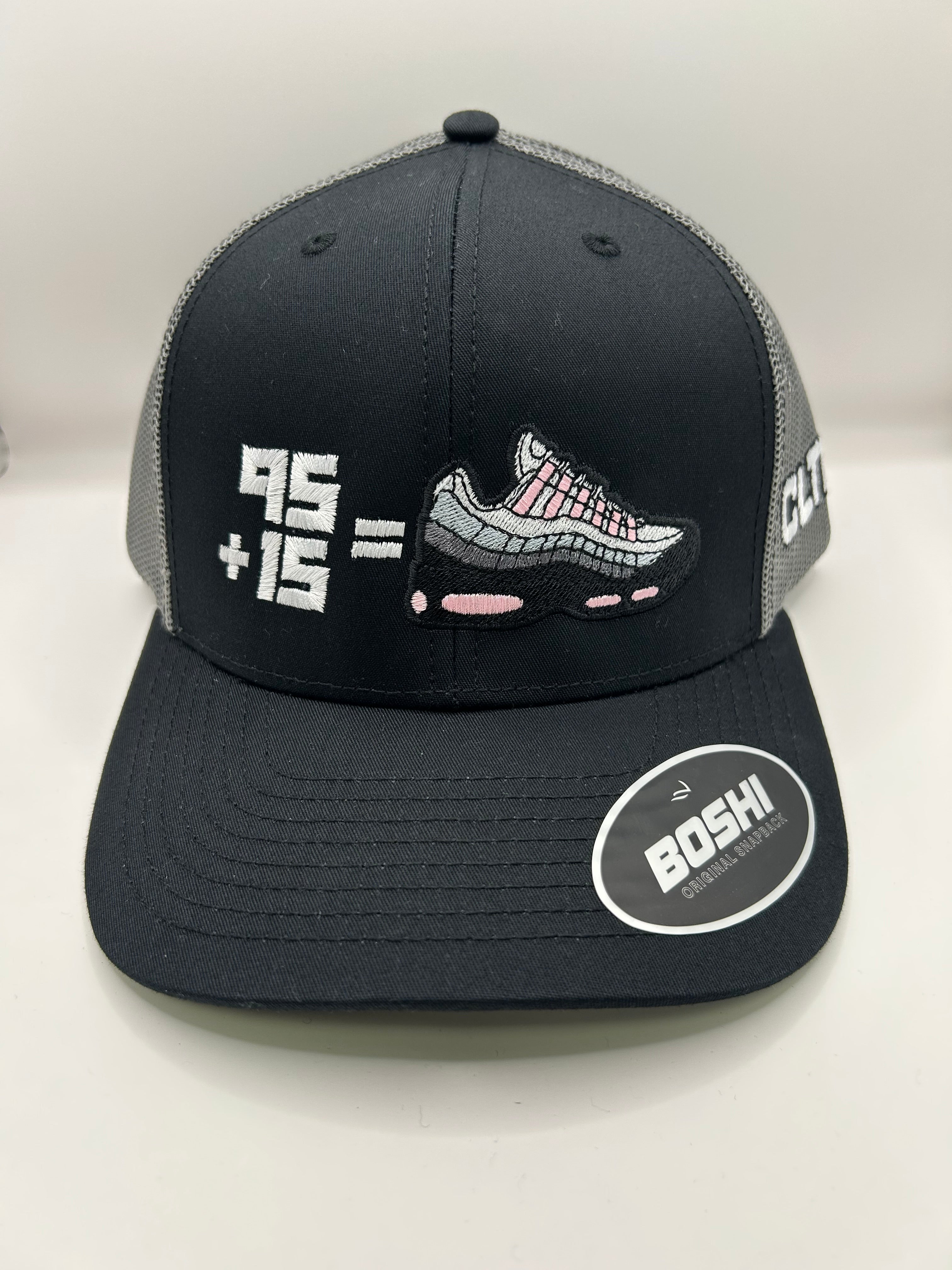 95 + 15 CAP - PINK FOAM - BLACK/GREY