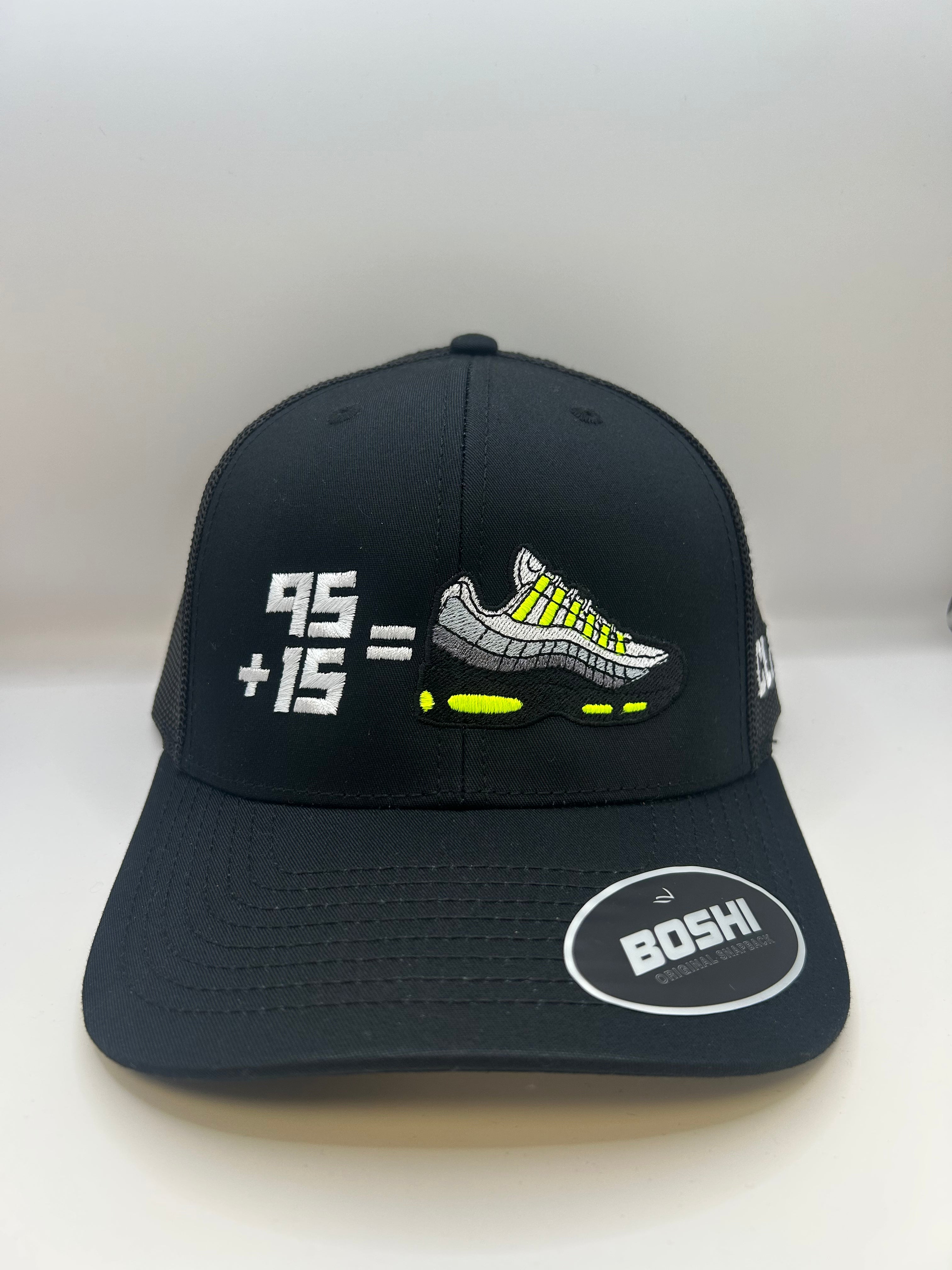 95 + 15 CAP - NEON - BLACK