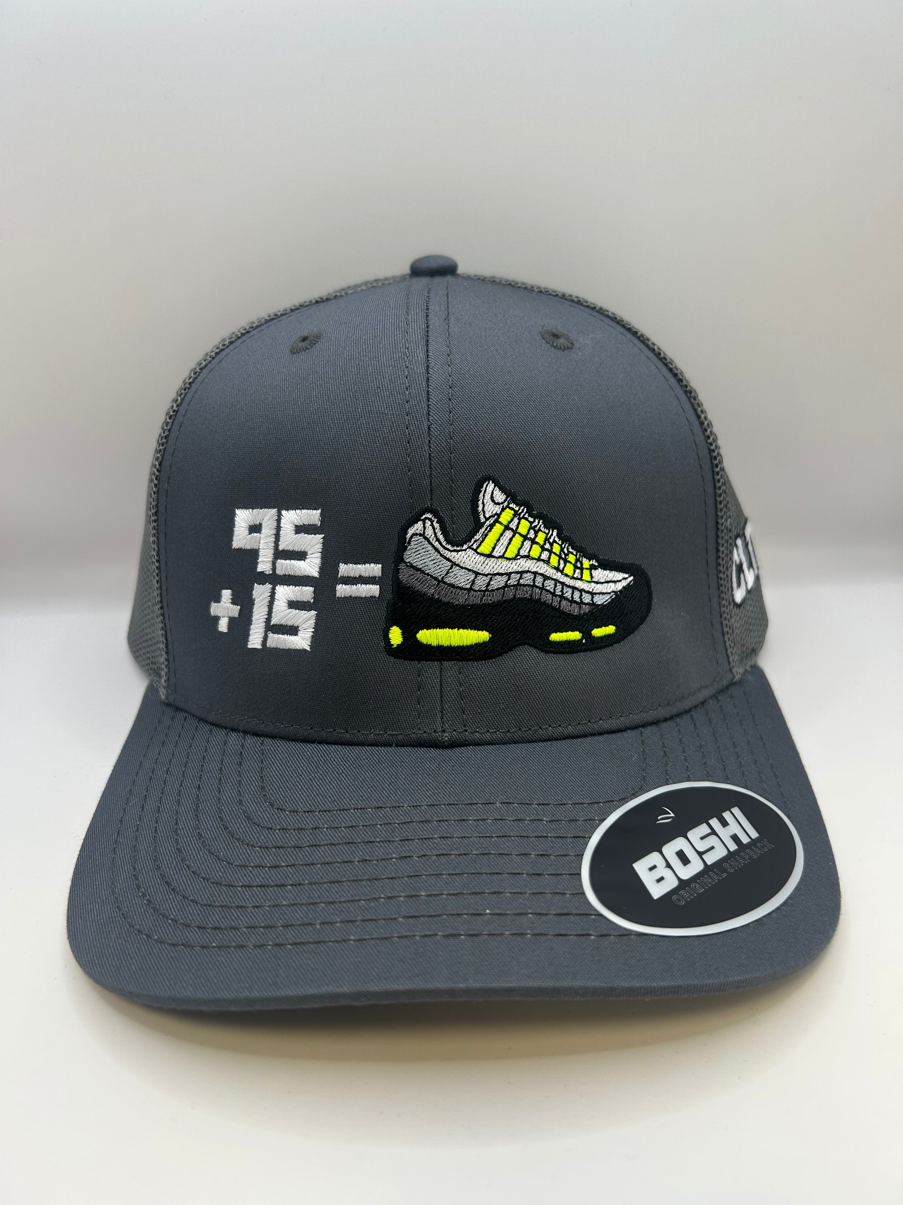 95 + 15 CAP - NEON - GREY
