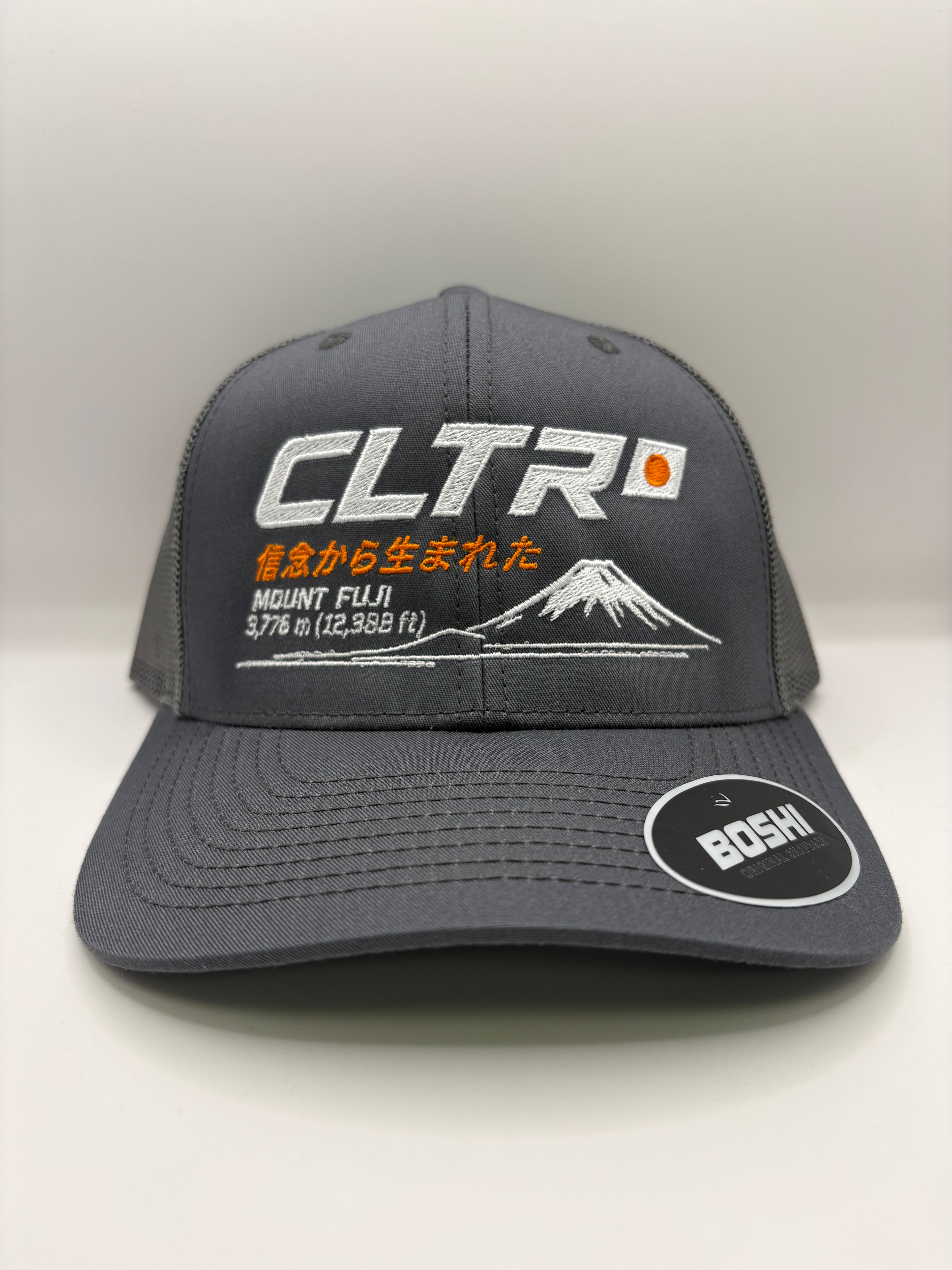 CLTR - Mount Fuji Cap - Grey/Orange