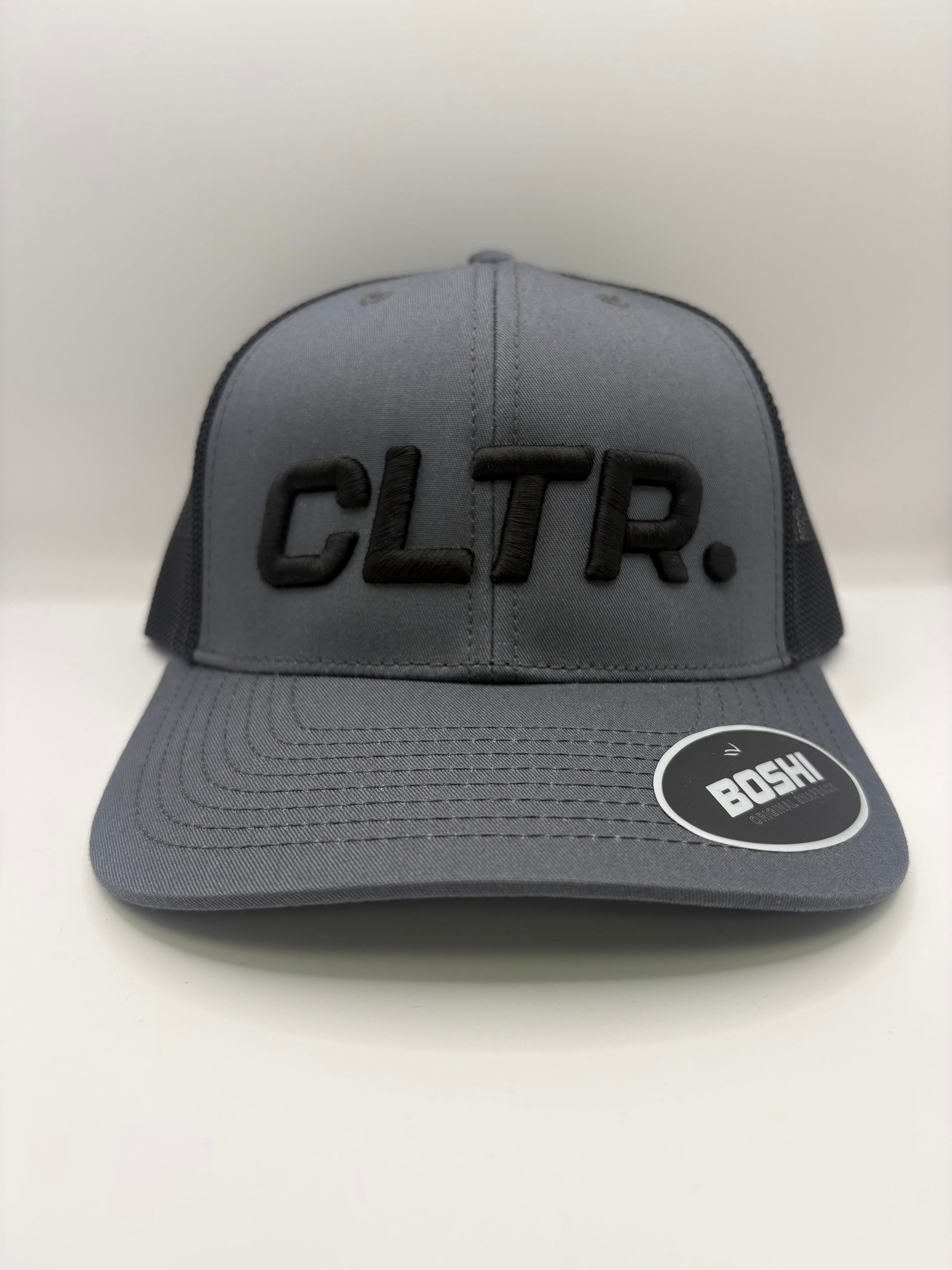 CLTR - Logo Cap - Grey/Black