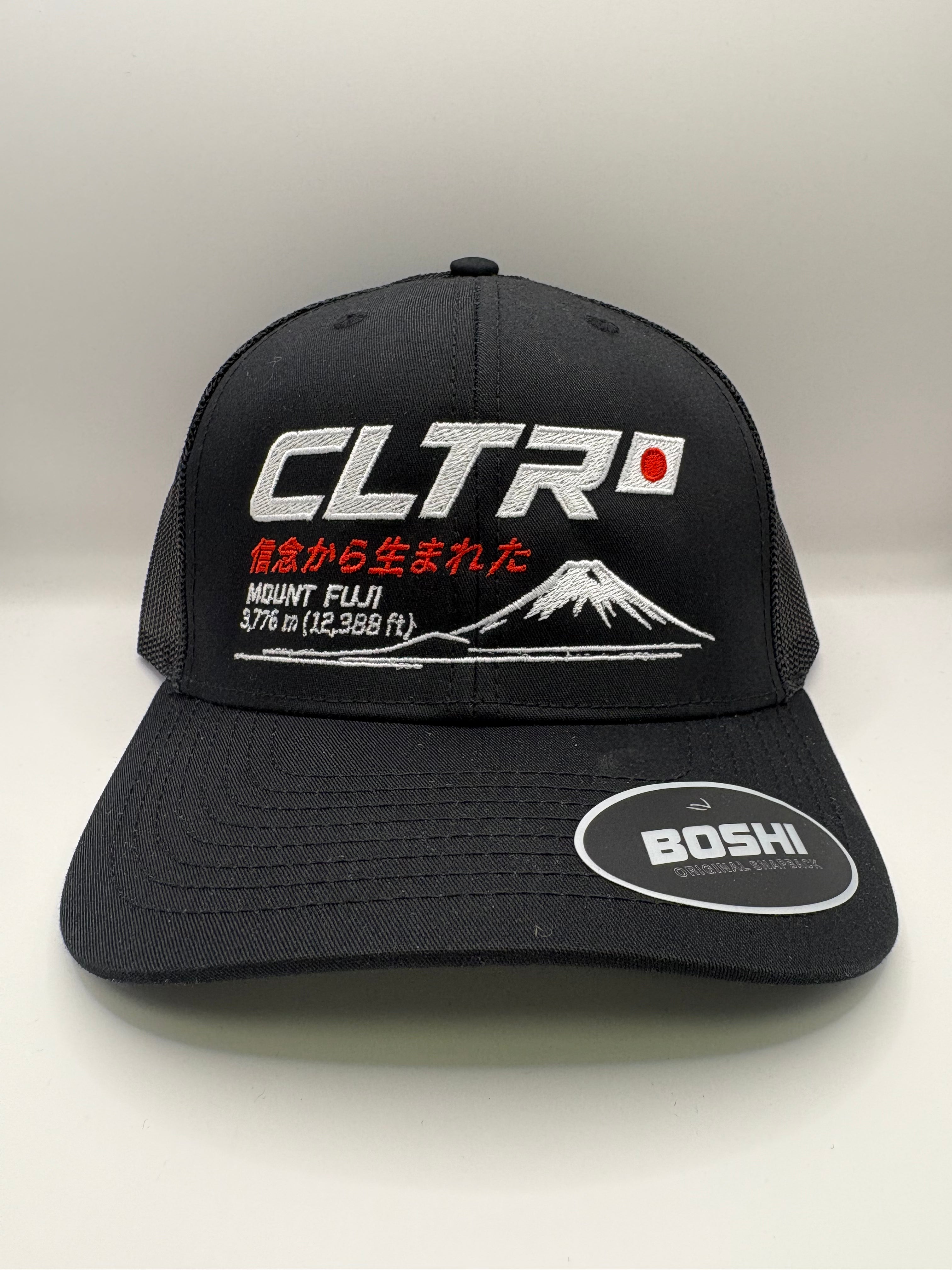 CLTR - Mount Fuji Cap - Black/Red