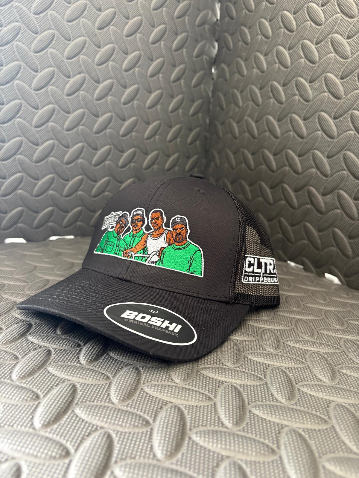 Cltr X DrippeeUK - Grove Street Cap - BLACK