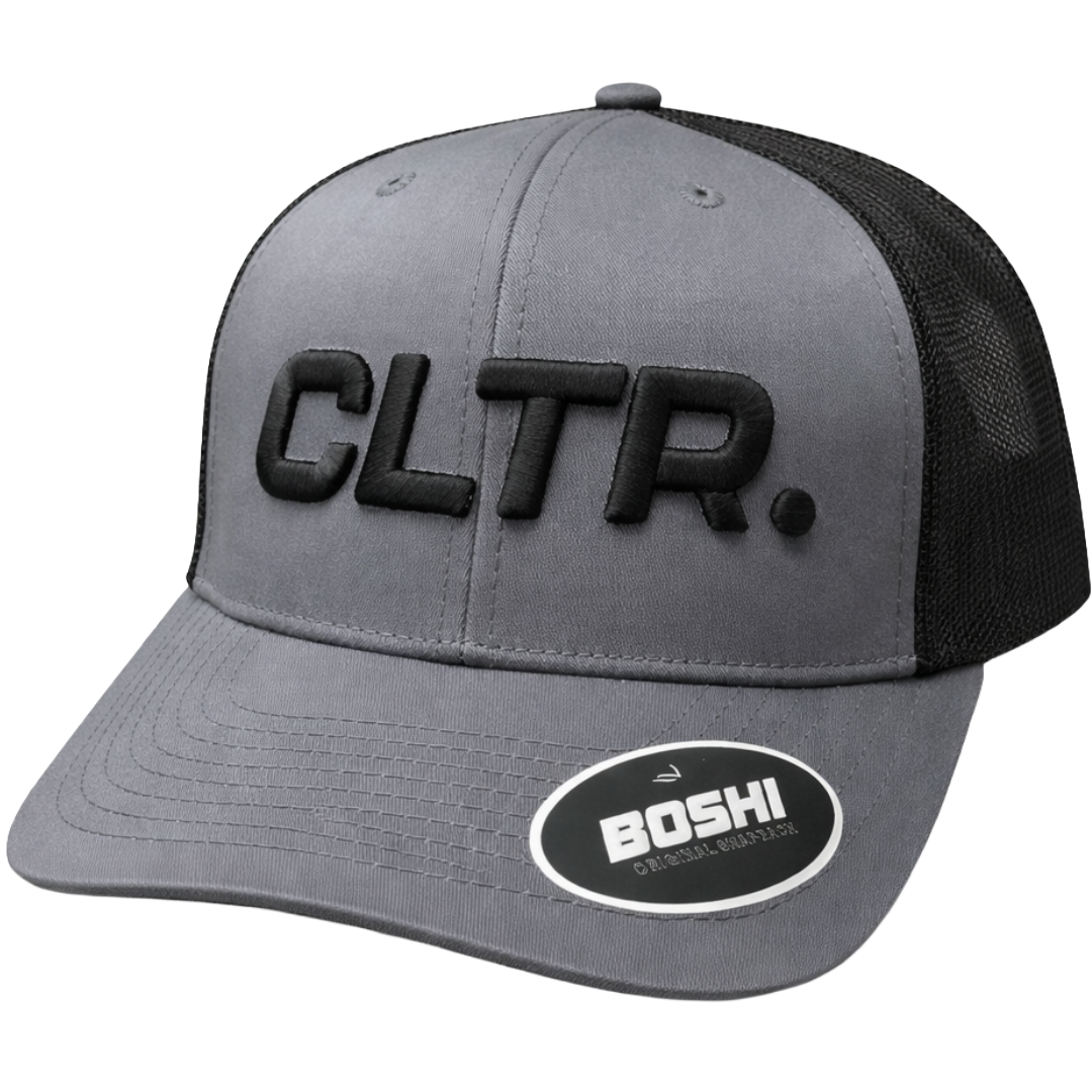 CLTR Cap - GREY / BLACK / BLACK